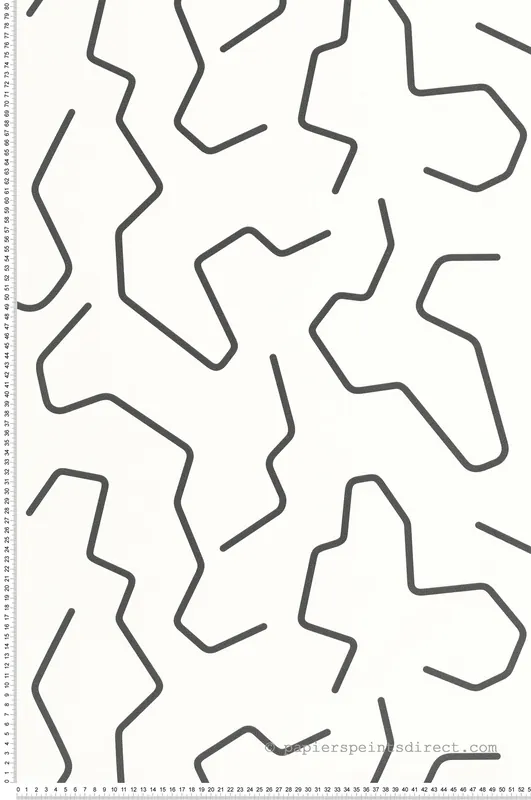 Offre Exclusive Papier peint Design Art Line noir et blanc - Moonlight 3 de Casélio Réf. MNL3107100972