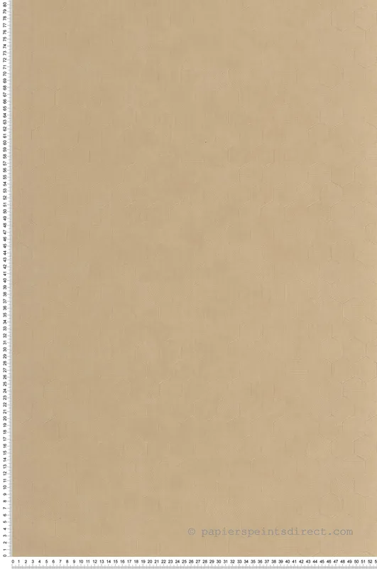 Expédition Rapide Papier peint Hexagone Meli beige vanille doré - Solaris de Casadéco Réf. SOLA201911860