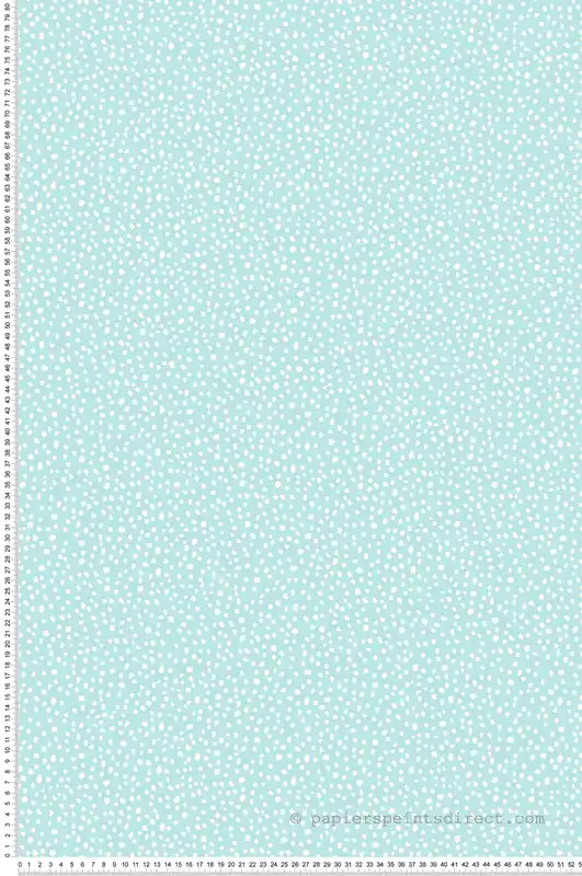 Réduction Papier peint Pois Disparate bleu - Imagine de Lutèce Réf. LTC-DL27580