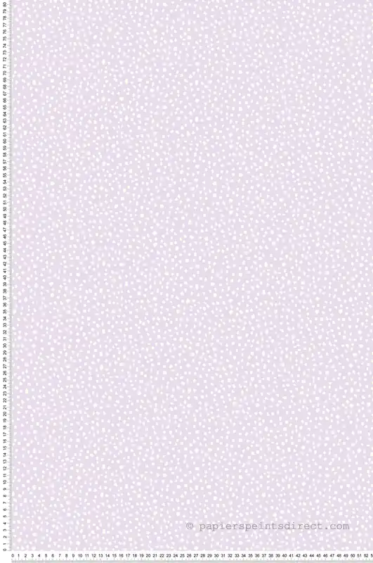 Vente Flash Papier peint Pois Disparate lila - Imagine de Lutèce Réf. LTC-DL27579