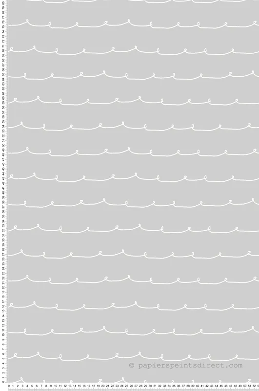 Acheter En Ligne Papier peint Ligne Vague Contemporain gris - Imagine de Lutèce Réf. LTC-DL27570