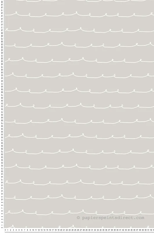 Papier peint Ligne Vague Contemporain taupe - Imagine de Lutèce Réf. LTC-DL27569 Seulement Aujourd'hui