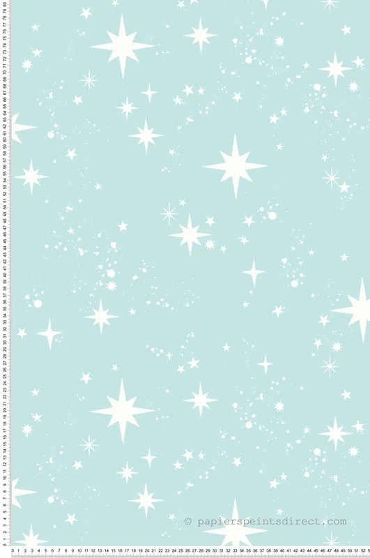 Papier peint Étoile Magie bleu - Imagine de Lutèce Réf. LTC-DL27567 Prix Bas
