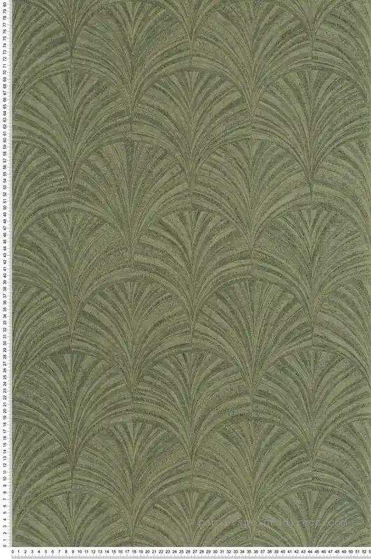 Bon Plan Papier peint Art Déco Vibration avocat - Symphony de Casélio Réf. SYM107037774