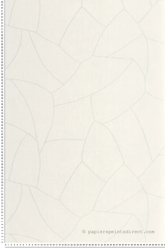 Achat Immédiat Papier peint Graphique Texturé Melody blanc cassé gris - Symphony de Casélio Réf. SYM107020013