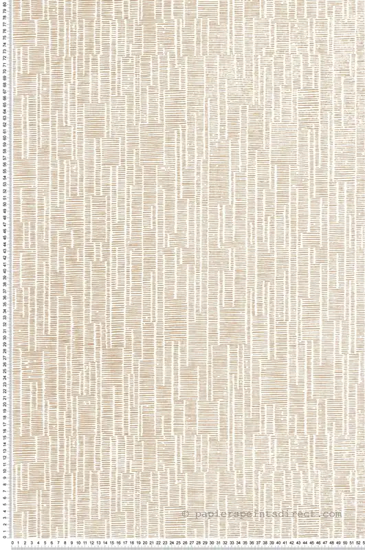 Vente Flash Papier peint Graphique Linéaire Capri taupe - Rio de Casadéco Réf. RIOC87441255