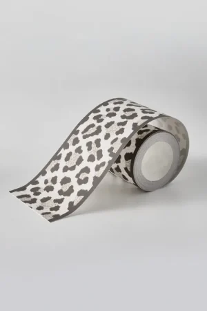 Expédié Aujourd'hui Frise Animalier Léopard Ocelot beige - Rio de Casadéco Réf. RIOC201861420