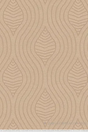 Papier peint Feuille Brodelia ficelle - Broderies de Casamance Réf. CAS-76993364 Commande En Gros