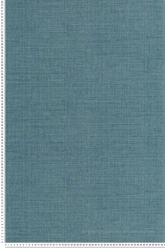 Offre Limitée Papier peint Raphia Tissé bleu canard - Symphony de Casélio Réf. SYM105976397
