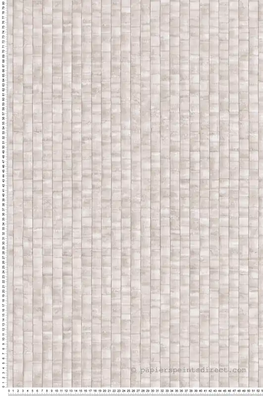 Marque Papier peint Bambou Reliure beige - Jardin d‘Eden de Lutèce Réf. LTC-51251007