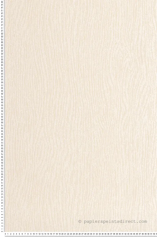 Bon Marché Papier peint Écorce Incrusta blanc cassé - Woodline de Casélio Réf. WOD106810000