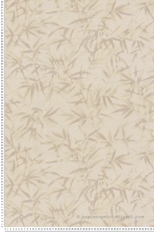 Prix Promo Papier peint Feuillage Bambou sable argenté - History of Art 2 d‘AS Création Réf. AS-790463