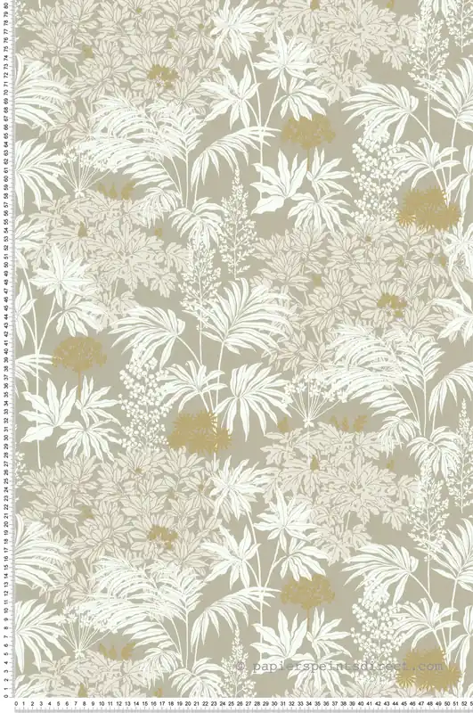 Papier peint Nature Sauvage grège doré - Les Essentiels de Lutèce Réf. LTC-51250807 Prix Cassé