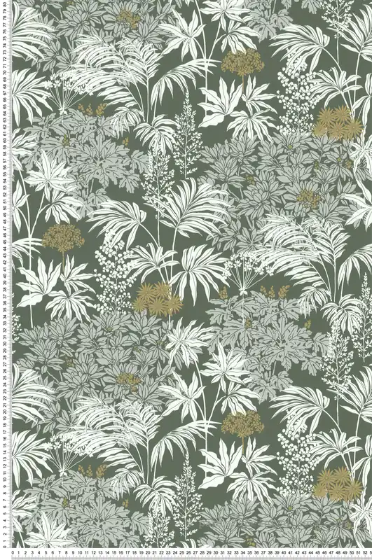 Papier peint Nature Sauvage vert doré - Les Essentiels de Lutèce Réf. LTC-51250804 Retour Gratuit