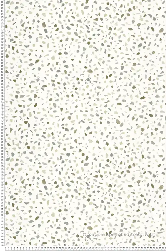 Dernier Modèle Papier peint Terrazzo Granito vert - Kitchen Box de Casélio Réf. KBO106890772