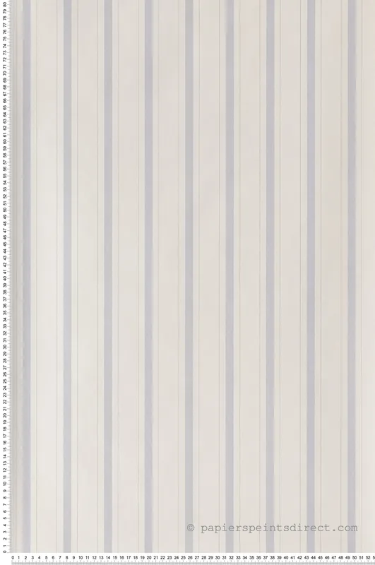 Dernière Chance Papier peint Rayure Baroque bleu doux - Les Belles Toiles De Jouy 2 de Casadéco Réf. BTJD81576103
