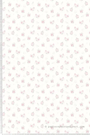 Papier peint Petits Bouquets Fleurs rose mauve - Alice et Rose de Lutèce Réf. LTC-VI82101 Vente Flash