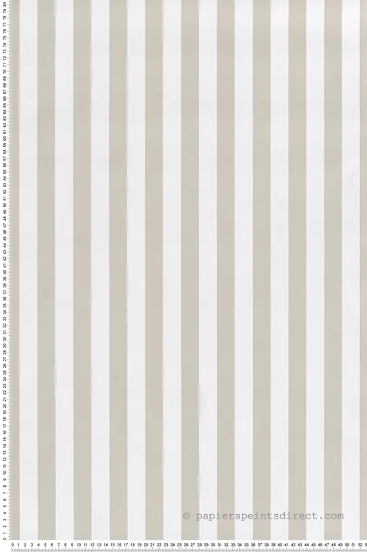 Papier peint Rayures Classiques Fines beige - Stripes & Checks de Montecolino Réf. MC-ST38452 Nouveauté
