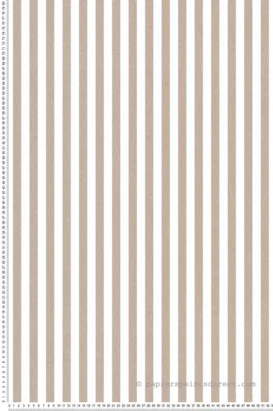 Acheter En Ligne Papier peint Rayures Lin Classique taupe - Stripes & Checks de Montecolino Réf. MC-ST38437
