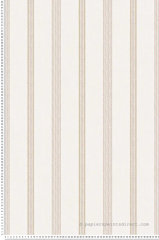 Vente Directe Papier peint Rayures Dentelle Vintage rose - Stripes & Checks de Montecolino Réf. MC-ST38428