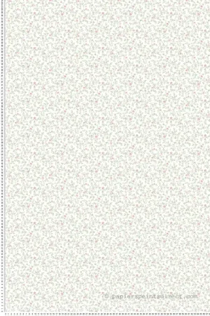 Papier peint Petites Fleurs Cottage rose - Alice et Rose de Lutèce Réf. LTC-VI80801 Jusqu'à Épuisement Des Stocks