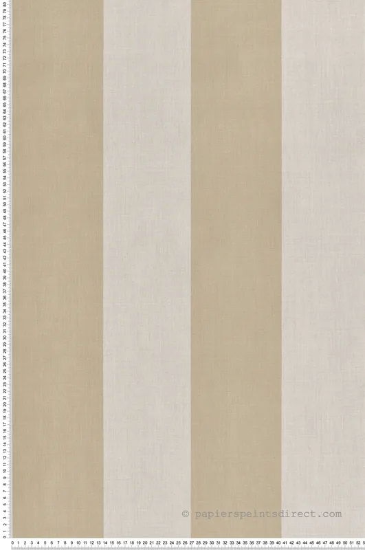 Papier peint Rayures Effet Lin beige - Stripes & Checks de Montecolino Réf. MC-ST38473 Prix Promo