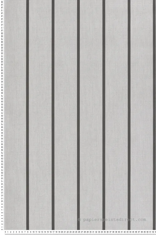 Papier peint Rayures Textiles gris anthracite - Stripes & Checks de Montecolino Réf. MC-ST38462 Dernière Chance