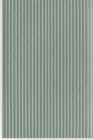 Achetez Aujourd'hui Papier peint Rayures Ondulées Rickrack vert beige - Rifle Paper Co. 3 de York (Initiales) Réf. INI-RF7553