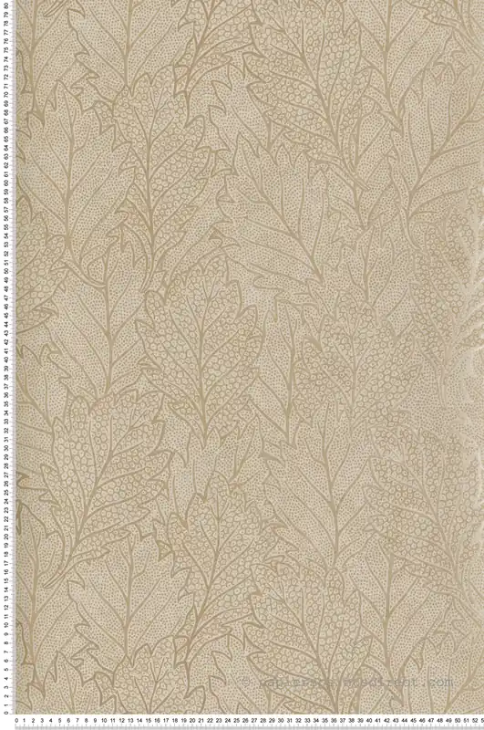 Super Prix Papier peint Feuilles Chêne sable - Esterel de Montecolino Réf. MC-AN28261