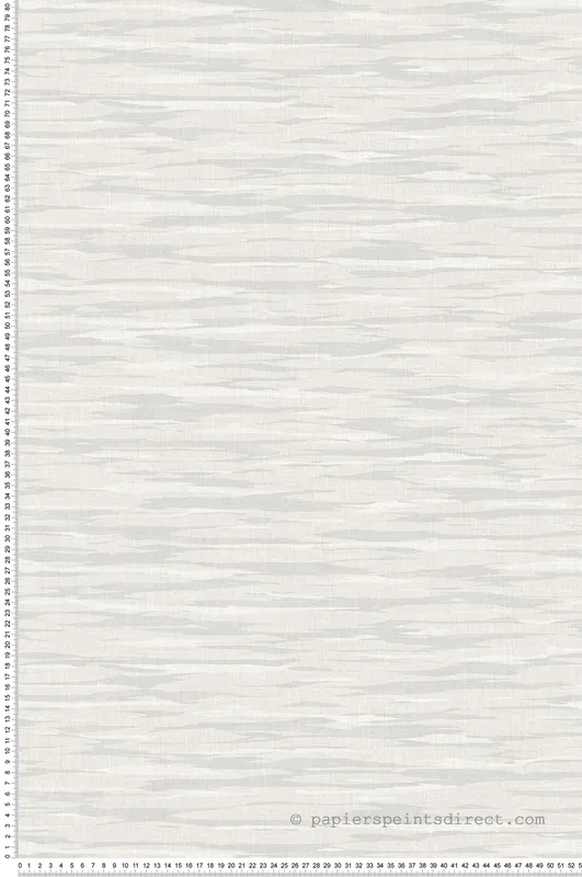 Papier peint Motifs Ondulés Textile gris clair - Esterel de Montecolino Réf. MC-AN28220 Authentique