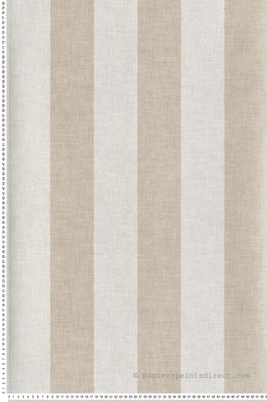 Acheter En Ligne Papier peint Rayures Textiles sable - Esterel de Montecolino Réf. MC-AN28218
