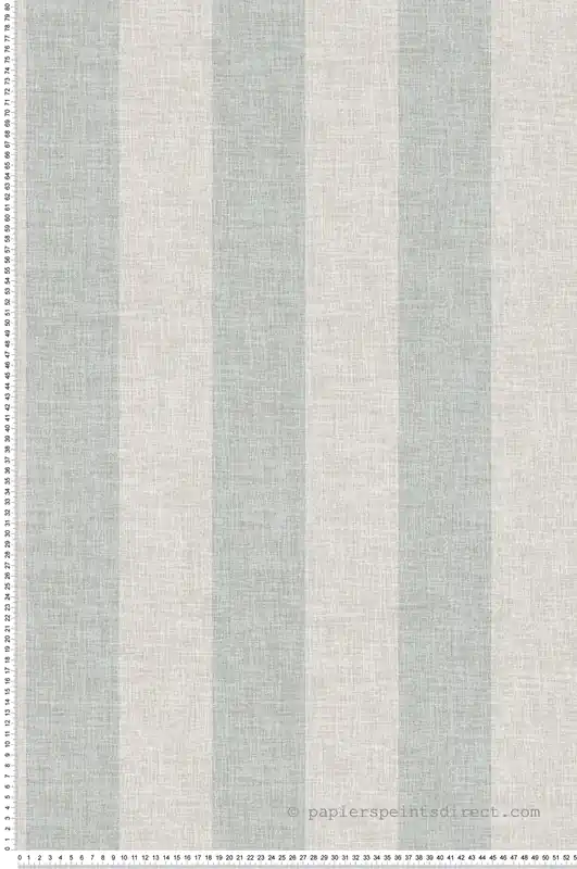 Papier peint Rayures Textiles bleu doux - Esterel de Montecolino Réf. MC-AN28215 Solde