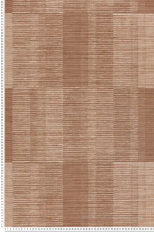 Papier peint Rayure Tissage caramel - Atacama de Montecolino Réf. MC-IM28031 Paiement Sécurisé