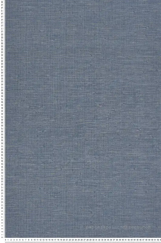 Vente Directe Papier peint Tissage Métallisé bleu jean argenté - Atacama de Montecolino Réf. MC-IM28057