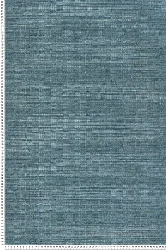 Seulement Aujourd'hui Papier peint Tissage Linéaire Horizontal bleu turquoise - Atacama de Montecolino Réf. MC-IM28040