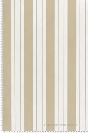 Papier peint Rayure Bateau Ligorio camomille - Alberti d‘Osborne & Little Réf. OSB-W7981-05 Livraison Express