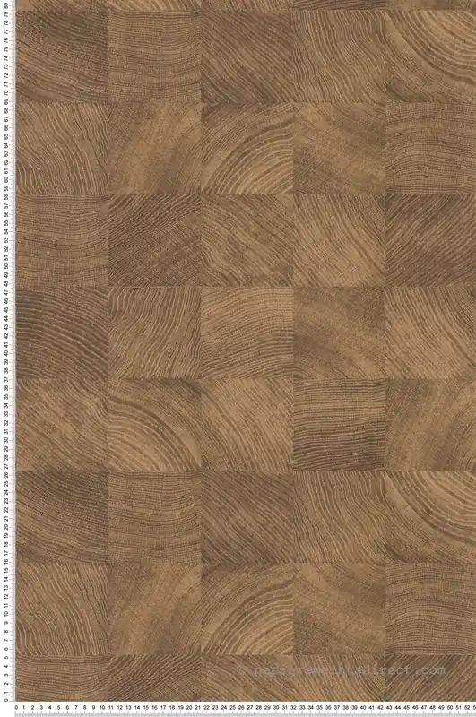 Offre Du Jour Papier peint Cube de Bois brun - Aroma de Lutèce Réf. LTC-51252018