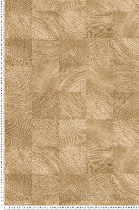 Papier peint Cube de Bois marron clair - Aroma de Lutèce Réf. LTC-51252008 Commande En Gros