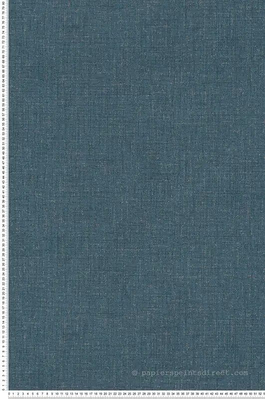 Affaire À Saisir Papier peint Uni Tissage Métallisé bleu marine argenté - Cosmoliving d‘A.S. Création Réf. AS-790674