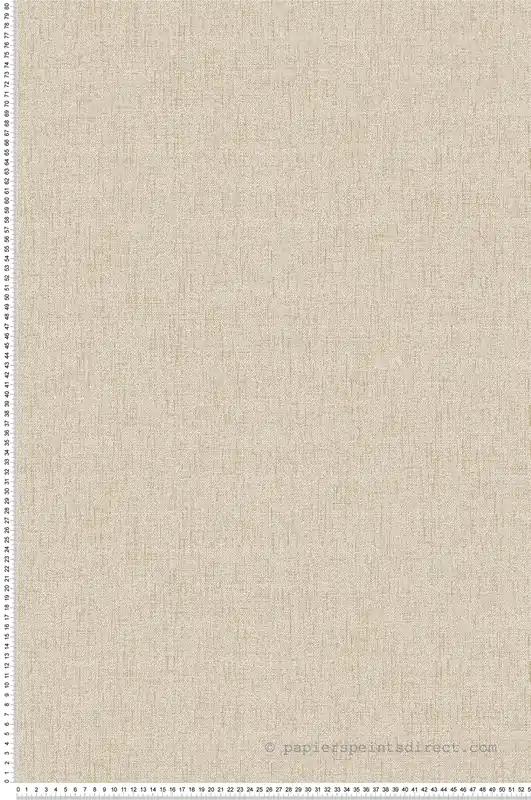 Authentique Papier peint Faux uni Textile Métallisé beige doré - Vancouver de Montecolino Réf. MC-SY27502