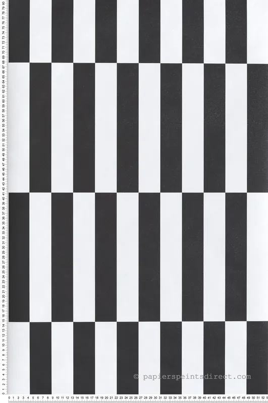 Papier peint Piano Ritmo Rectangle noir blanc - Maison Paradis de Lutèce Réf. LTC-MP15552 Remise