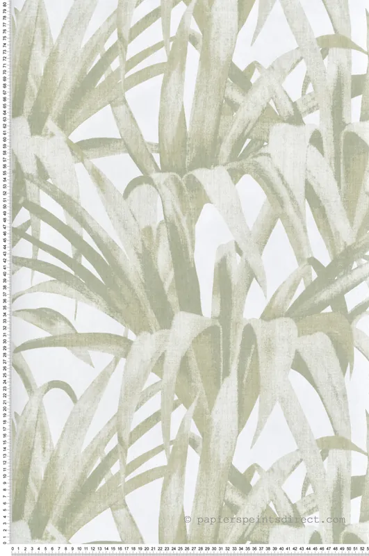 Seulement Aujourd'hui Papier peint Feuillage Palme Exotique vert - Maison Paradis de Lutèce Réf. LTC-MP15525