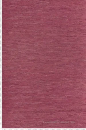 Papier peint Faux Uni Tissage Tatami fuchsia - Le Jacquard de Casamance Réf. CAS-C75346732 Commande En Gros