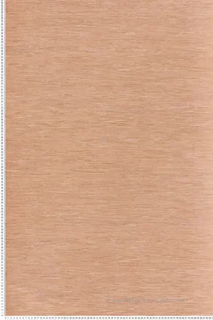 Commande En Gros Papier peint Faux Uni Tissage Tatami saumon - Le Jacquard de Casamance Réf. CAS-C75346324
