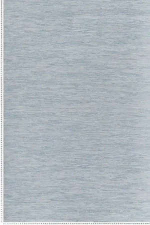 Papier peint Faux Uni Tissage Tatami bleu ciel - Le Jacquard de Casamance Réf. CAS-C75345508 Must-Have