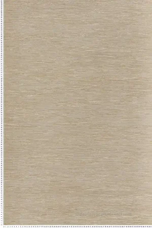 Papier peint Faux Uni Tissage Tatami beige - Le Jacquard de Casamance Réf. CAS-C75342446 Usine Directe