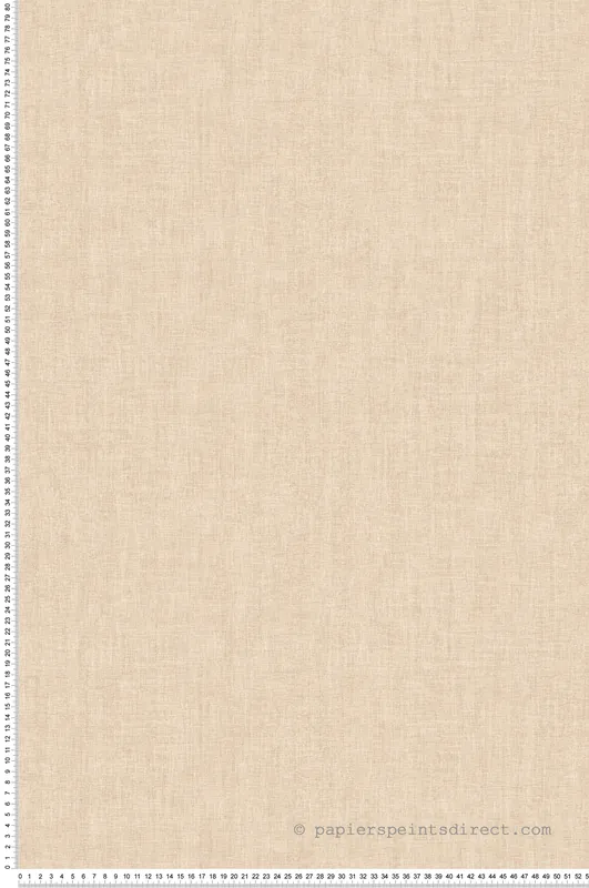 Super Prix Papier peint Uni Lin beige - Maison Paradis de Lutèce Réf. LTC-MP15582
