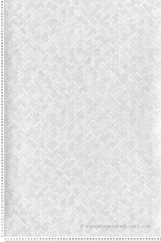 Meilleur Prix Papier peint Paille Tressage Kagome gris clair - The Texture Book de Masureel Réf. MAS-WIL301
