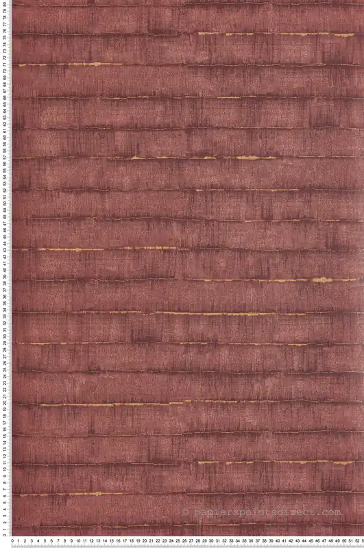 Papier peint Écorce Tanin terracotta doré - The Texture Book de Masureel Réf. MAS-SPI503 Expédition Rapide