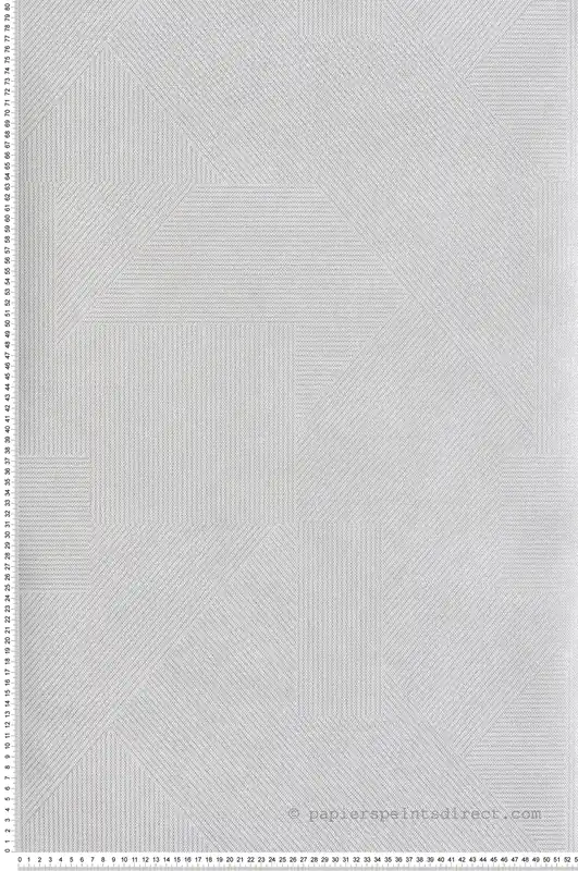 Papier peint Géométrie Expoxy gris nuage argenté - The Texture Book de Masureel Réf. MAS-PRI404 Soldes
